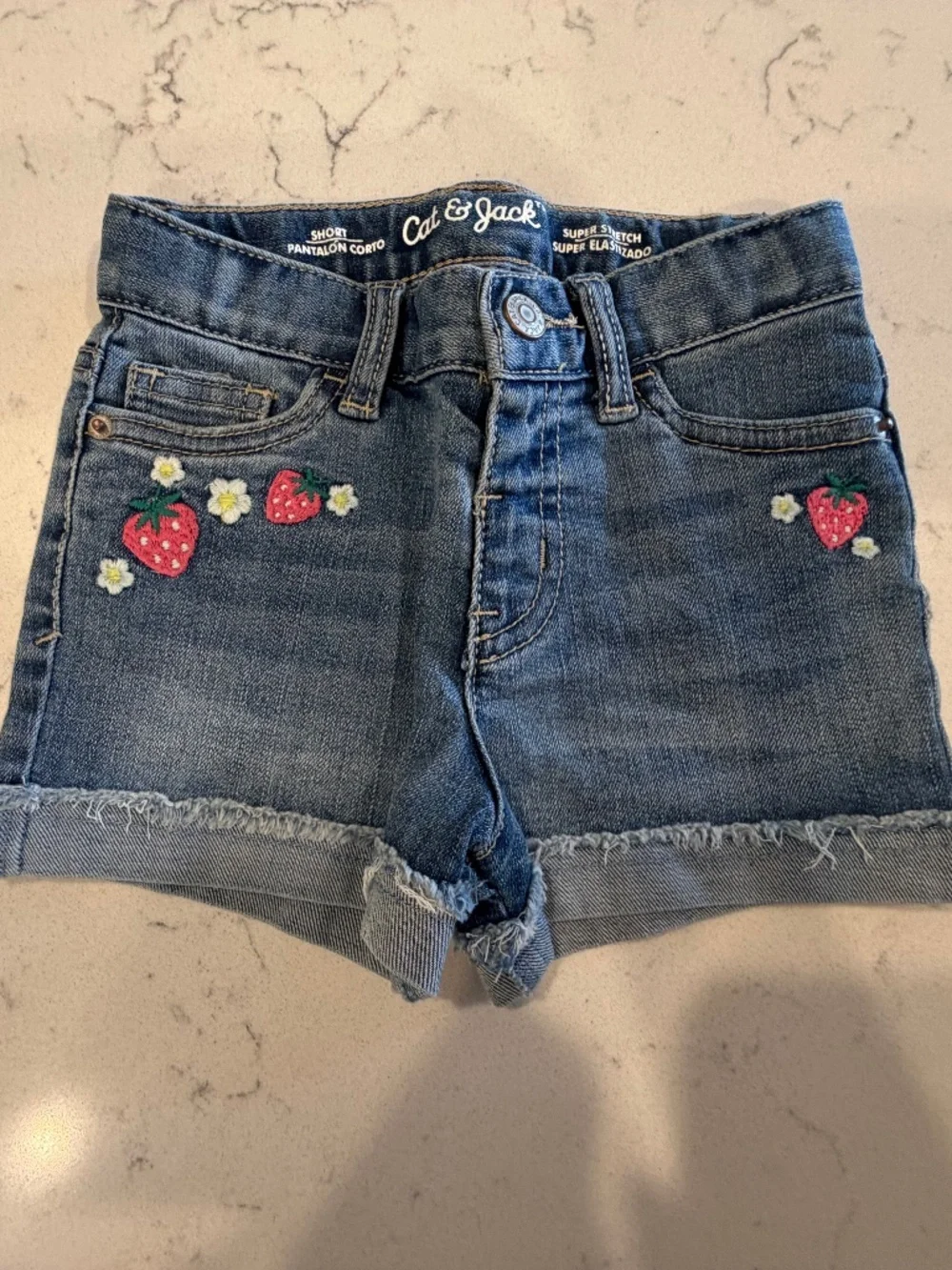 (3) Denim Bundle of Shorts & Skirt (2T)
